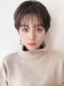 西葛西にある美容室「トゥーヘア（too hair ）」のヘアスタイル「大人ショート、ミディアム」