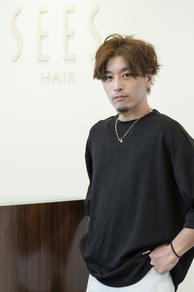 西葛西にある美容室「シーズヘア（SEES HAIR ）」のスタッフ「 神宮　夢輝」の画像