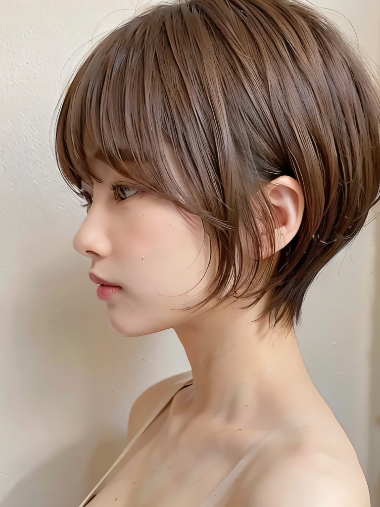 西葛西にある美容室「シーズヘア(SEES HAIR )」のヘアスタイル「ショートボブ」の拡大画像