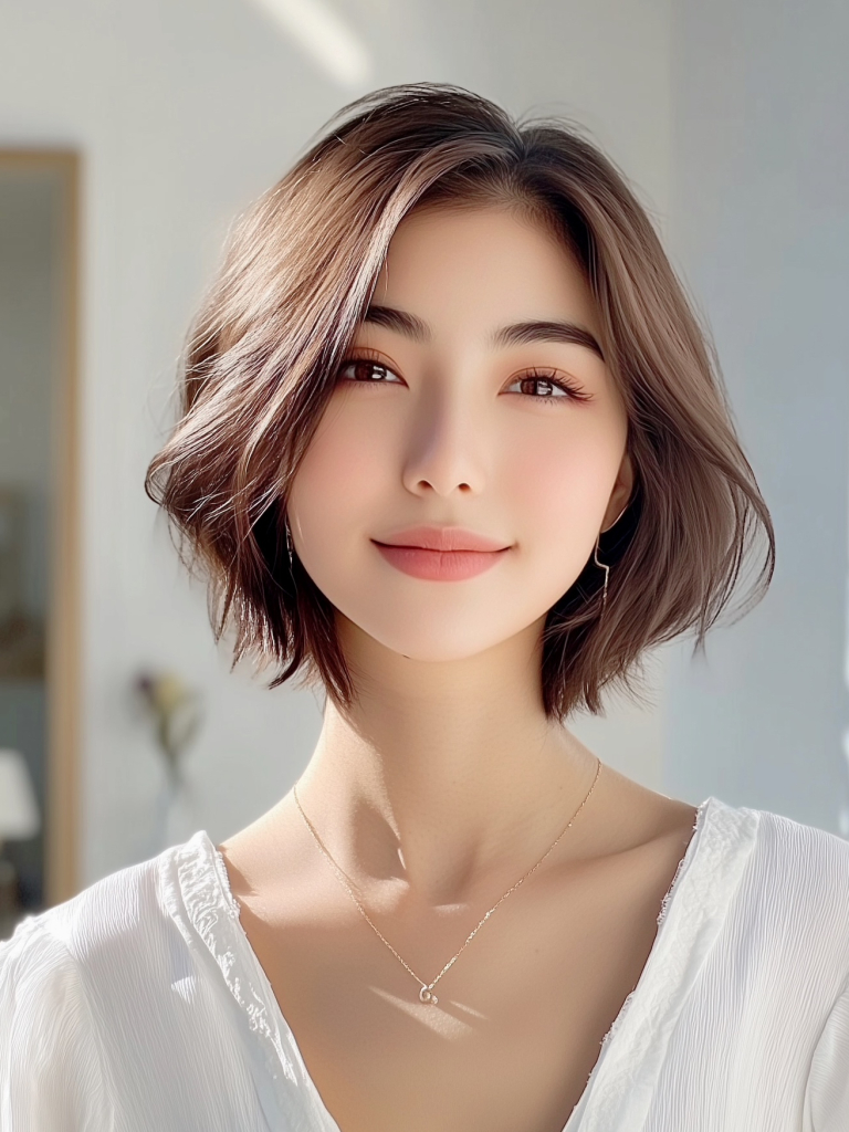 西葛西にある美容室「シーズヘア(SEES HAIR )」のヘアスタイル「ボブスタイル」の拡大画像