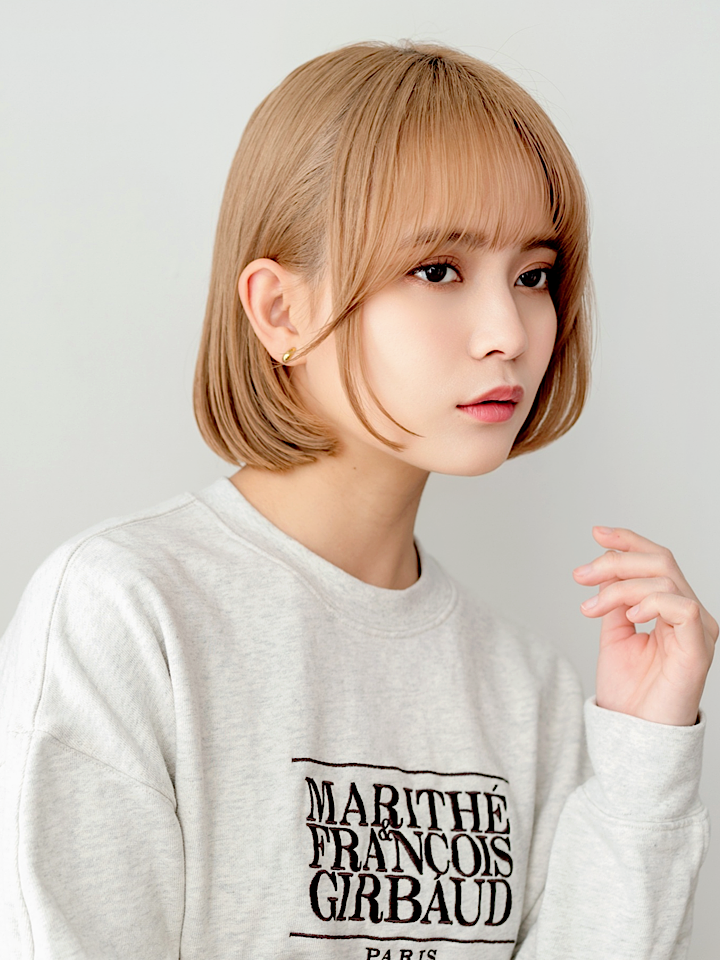 西葛西にある美容室「シーズヘア(SEES HAIR )」のヘアスタイル「ショートボブ」の拡大画像